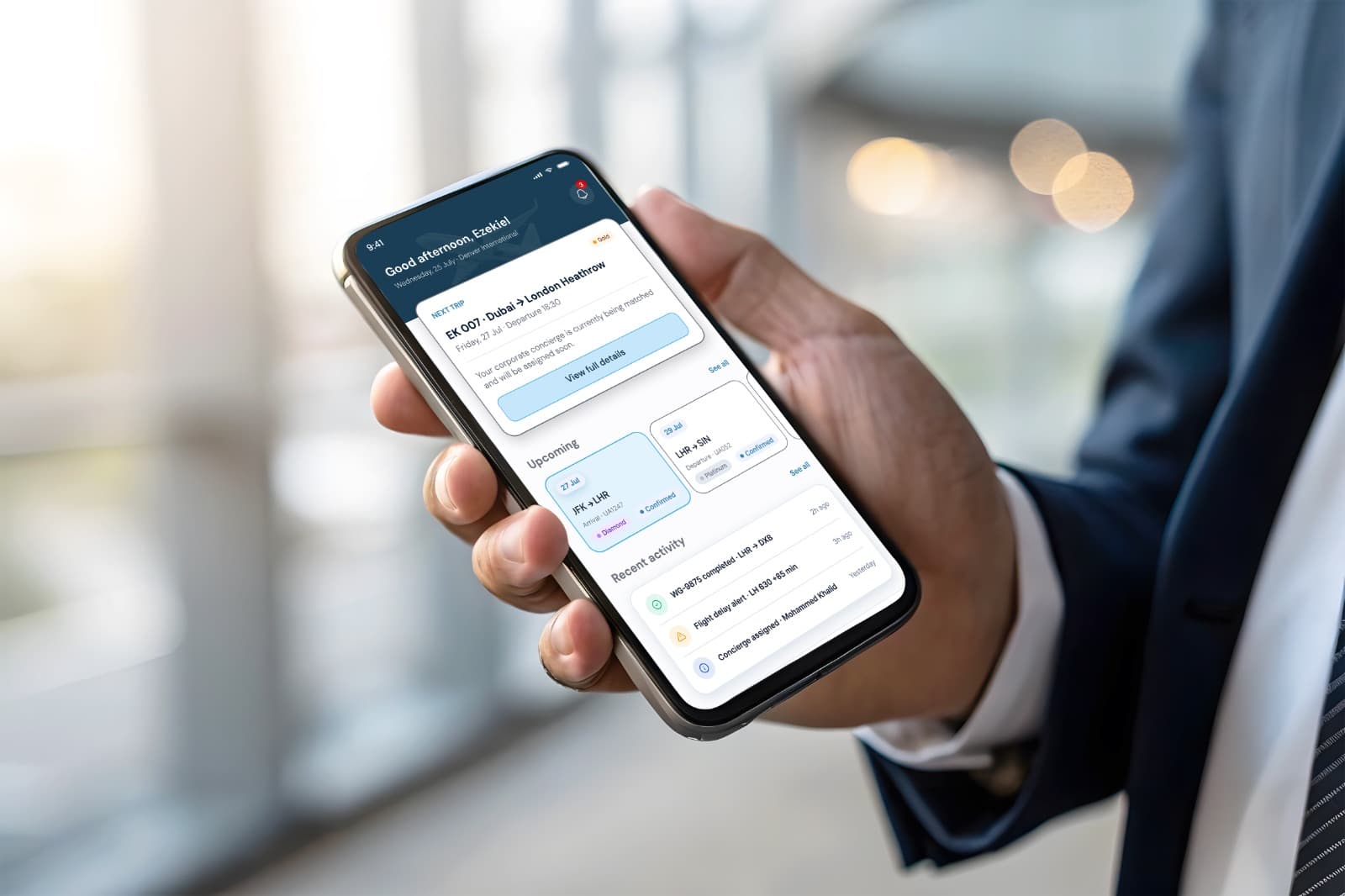 Technology is reshaping the airport journey, while professional human assistance provides the personal coordination travelers still value.
